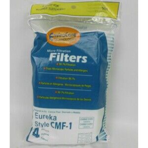 Envirocare Eureka CMF-1 Filter 901 Pack of 4 Vacuum Filters New
